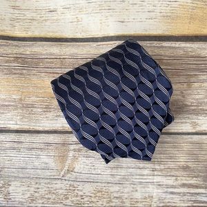 Burma Bibas Geometric Print Silk Tie